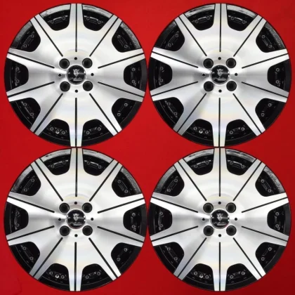 JDM Used Trafficstar DTX MONOBLOCK wheels 4Book 5.5J 16PCD100 4x48 off No Tires