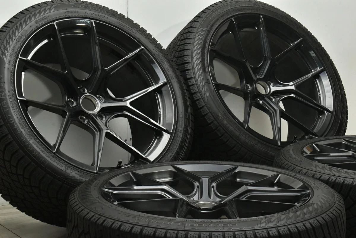 JDM Used BC FORGED 4-Book Wheel Set 209.0J x 20 +27 PCD 112 245/45R20 No Tires - Image 3