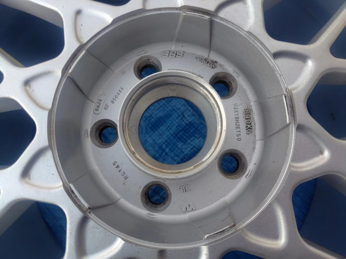 JDM Warehouse Clearance BBS 188J RG192/9J RG145 with 4 center caps. Lo No Tires - Image 8