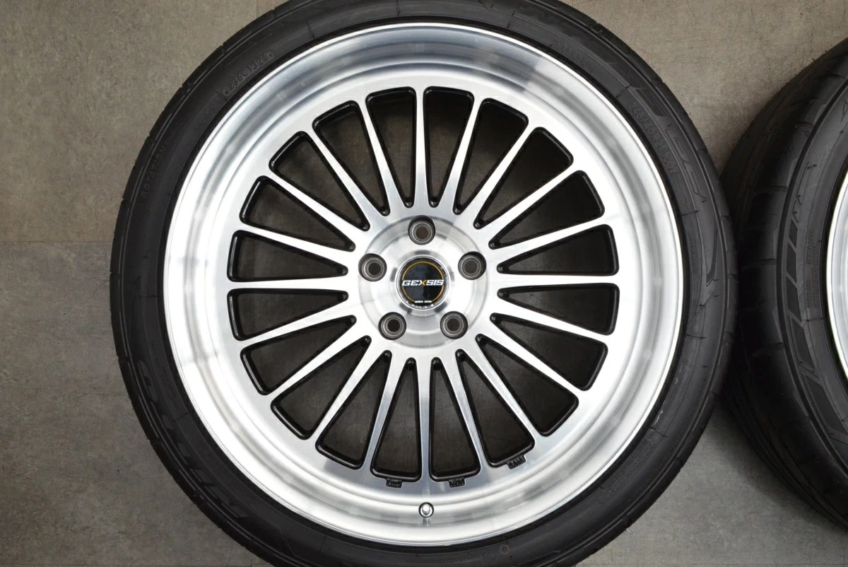 JDM Used MONZA JAPAN 4-Book Set 218.5J x 21 +42 PCD 120 245/40R21 100Y No Tires - Image 4