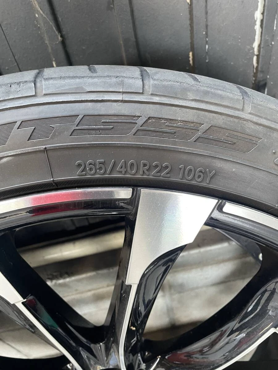 JDM WALD 22x9 1/2J 22-inch wheels 6-hole PCD139.7 ET20 4-book set NITT No Tires - Image 9