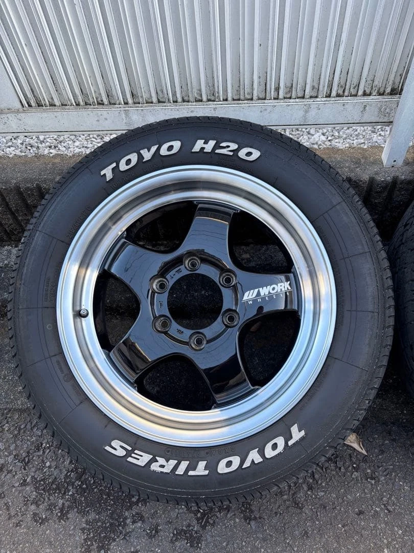 JDM Work Work 215/60R17 for Hiace No Tires - Image 3