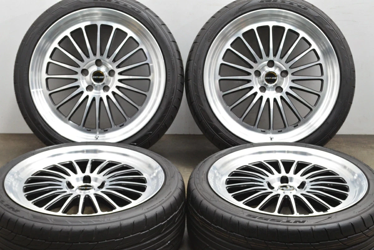 JDM Used MONZA JAPAN 4-Book Set 218.5J x 21 +42 PCD 120 245/40R21 100Y No Tires - Image 2