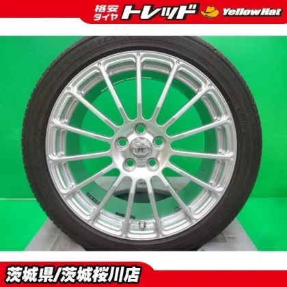 JDM Used Energy Master TWS 177J +45 5H100 tires for a Prius/Corolla To No Tires