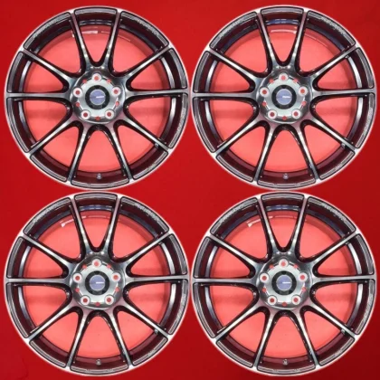 JDM Used WEDS Wedssports SA-25R wheels lightweight AMF construction 8. No Tires