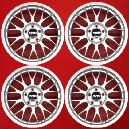 JDM Used BBS DTM RG252 wheels lightweight 8.1kg each 4-wheel 7.5J 17PC No Tires