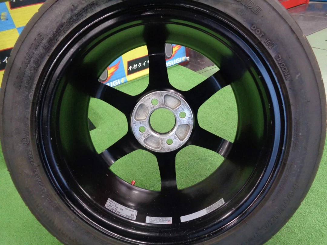 JDM Used Rays Volk Racing TE37 Sonic 16-inch wheels 4-piece set 7J-16 No Tires - Image 9