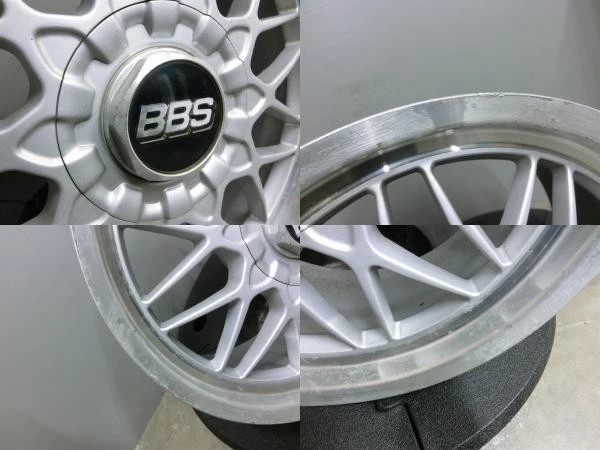 JDM Used BBS RG116/RG117 wheels 188J 9J 5-114.3 offset with 235/50R18 No Tires - Image 3