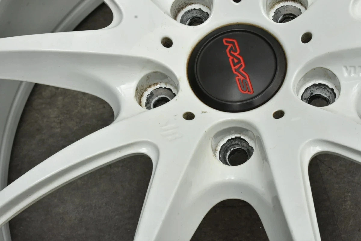 JDM Used RAYS Volk Racing G25 wheels 4-piece set 187.5J +48 offset 8.5 No Tires - Image 9