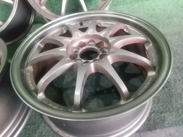 JDM Used 16-inch Rays Volk Racing CE28 wheels 4-piece set bronze with No Tires - Image 4