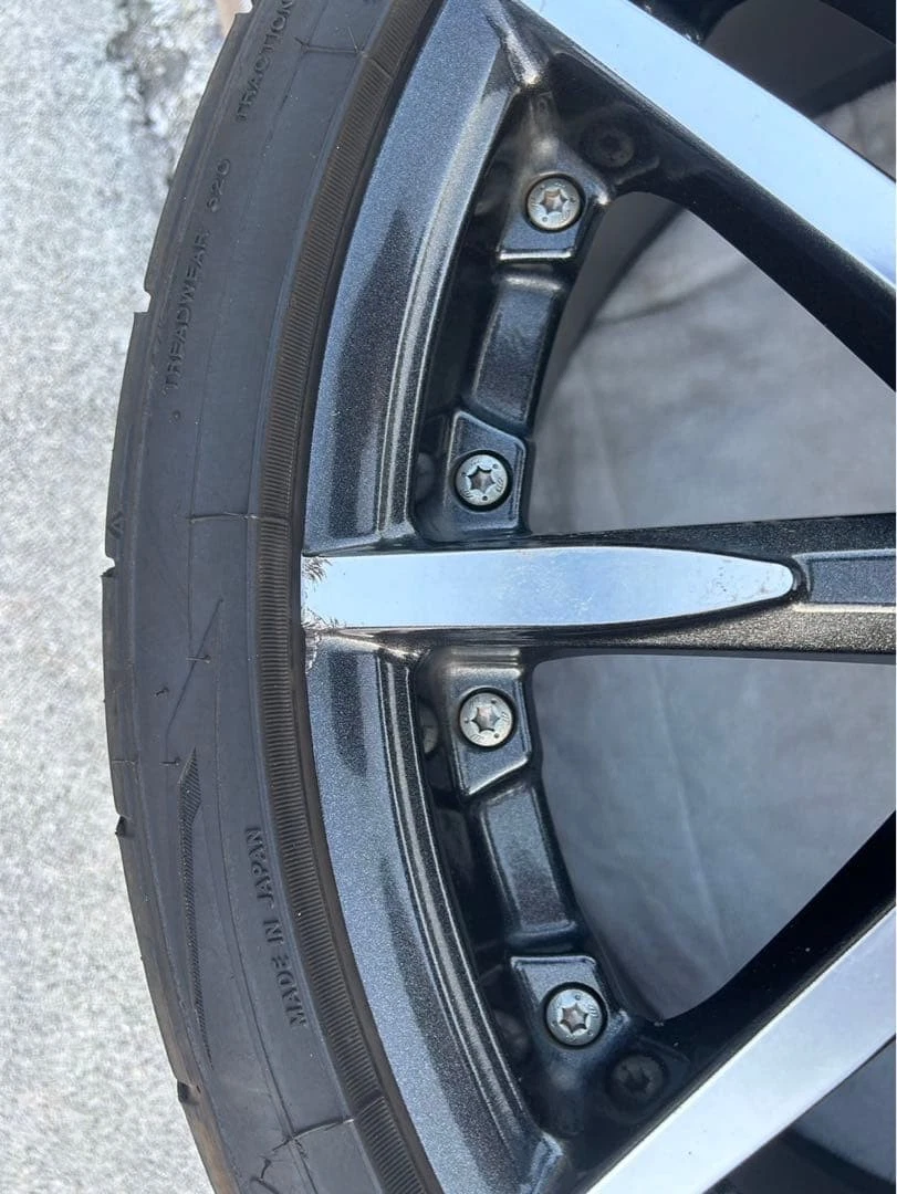 JDM Used WORK 4Book set 20 inch No Tires - Image 8