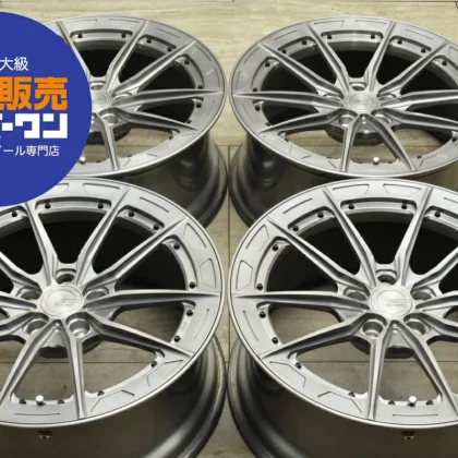 JDM Used BC FORGED HCS32S 4-Piece Set 198.5J x 19 +38 PCD 112 Wheels O No Tires