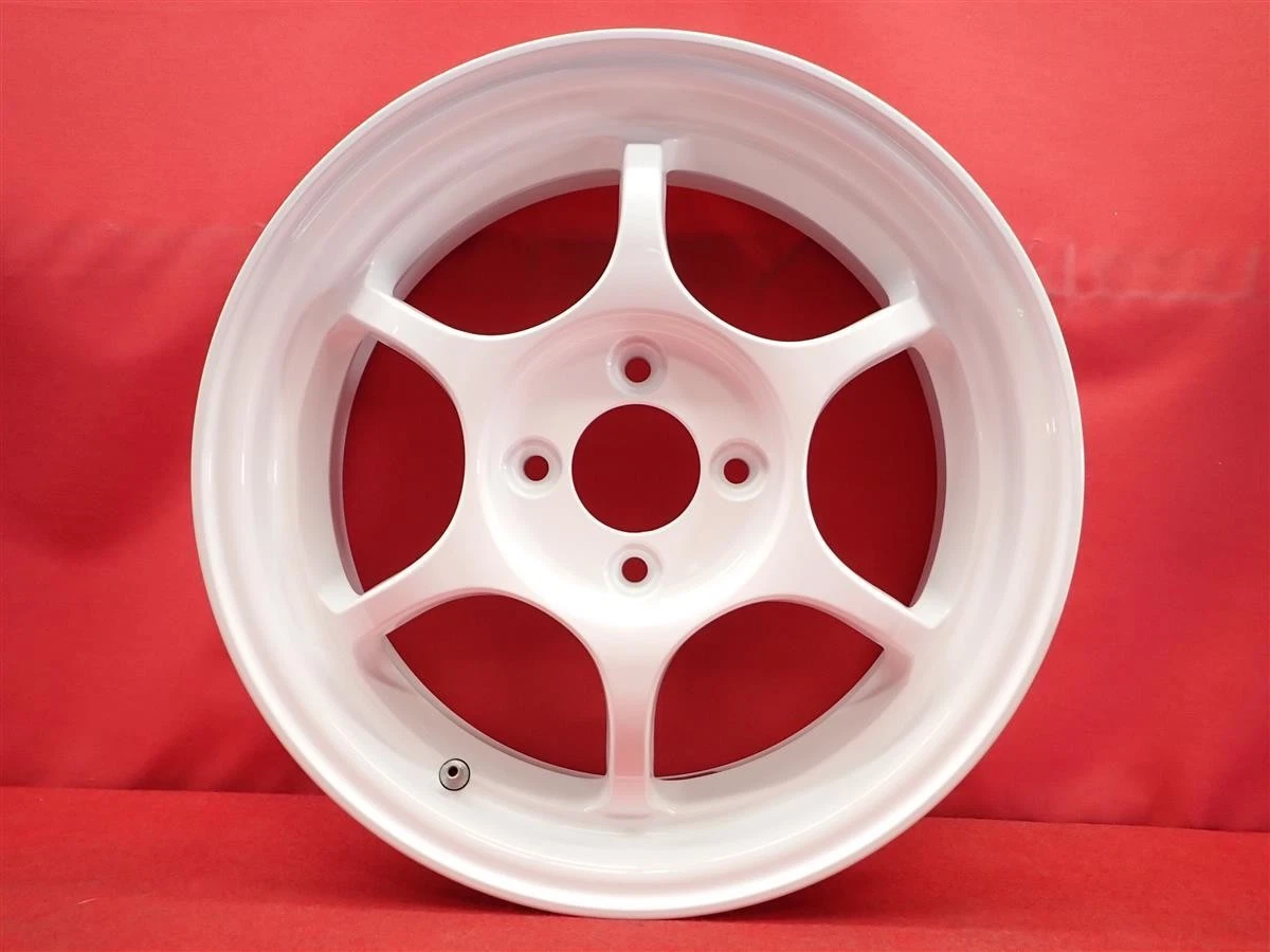 JDM Used out-of-print rare Black Racing PRO-N1 wheels 4Book 5.5J 15PCD No Tires - Image 5