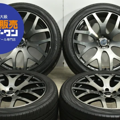 JDM Used RAYS 4-Book Set 198.0J x 19 +48 PCD 100 245/45R19 98W with Yo No Tires
