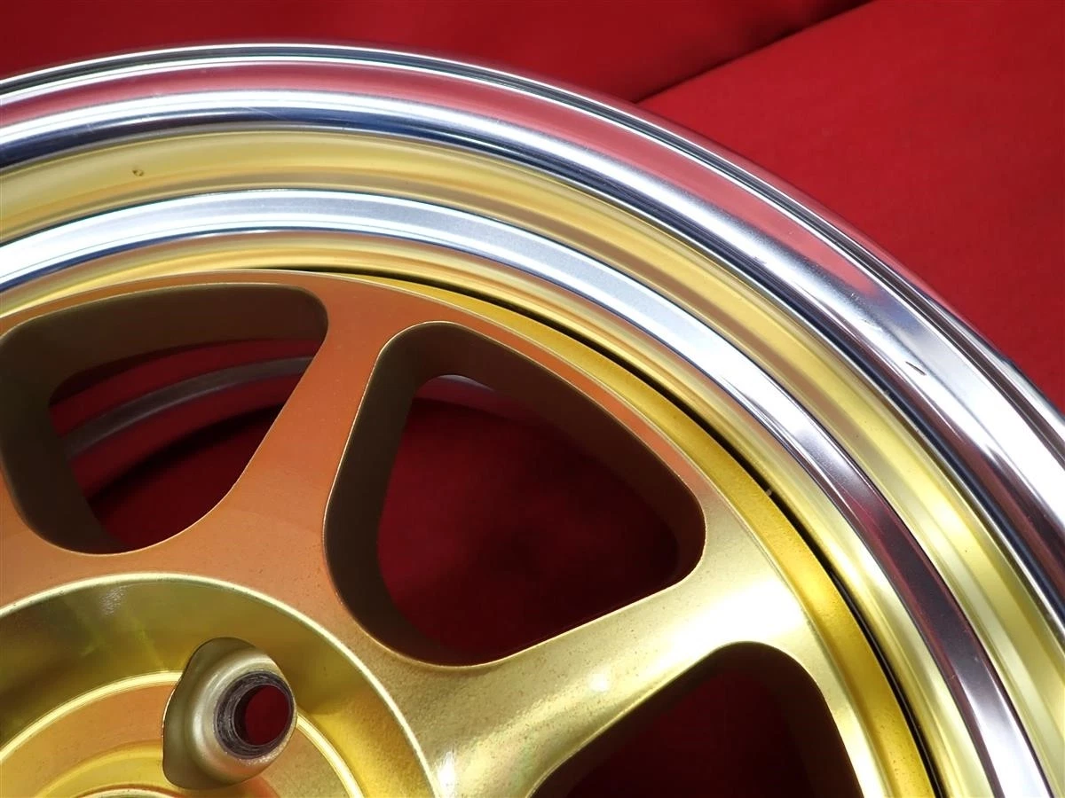 JDM Used WORK Seeker EX wheels 4Book 7J 16PCD100 4x4 +32 offset 60mm h No Tires - Image 10