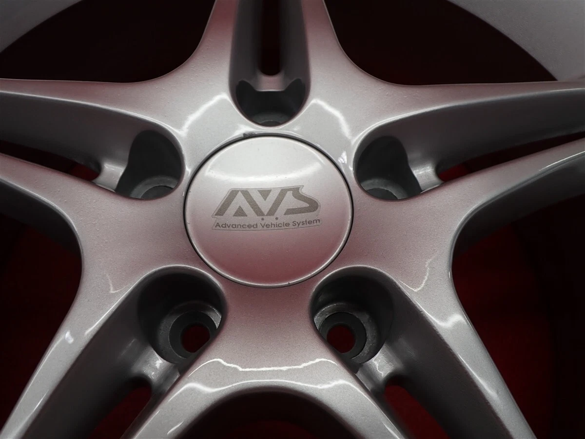 JDM Used out-of-print AVS VS-5 wheels 4Book 8/9J 17PCD114.3 5x +45/+38 No Tires - Image 10