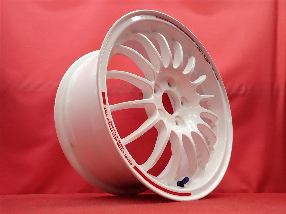 JDM Used out-of-print rare Sprint Heart CP-F wheels 4Book 7J 15PCD100 No Tires - Image 2