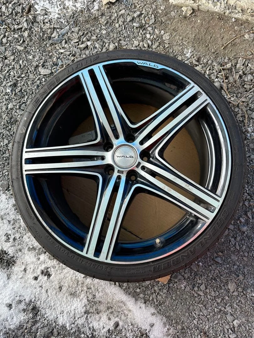 JDM WALD 20 tires included No Tires