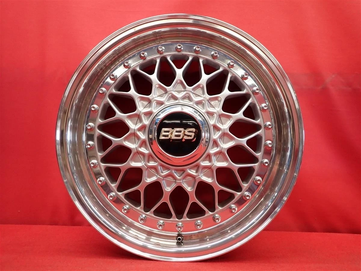 JDM Used BBS RS RS045 wheels lightweight 6.7kg each 4-hole 6J 15PCD100 No Tires - Image 7