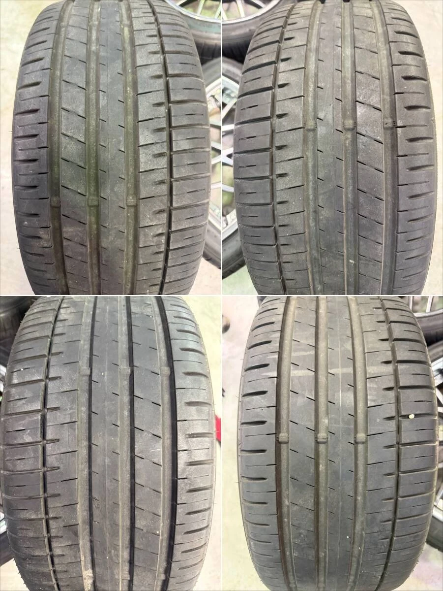 JDM Used Weds Maverick 709M wheels 188J 9J +48 offset 5x112 bolt patte No Tires - Image 9