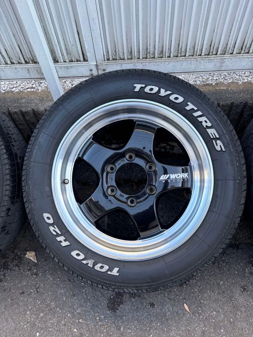 JDM Work Work 215/60R17 for Hiace No Tires - Image 4