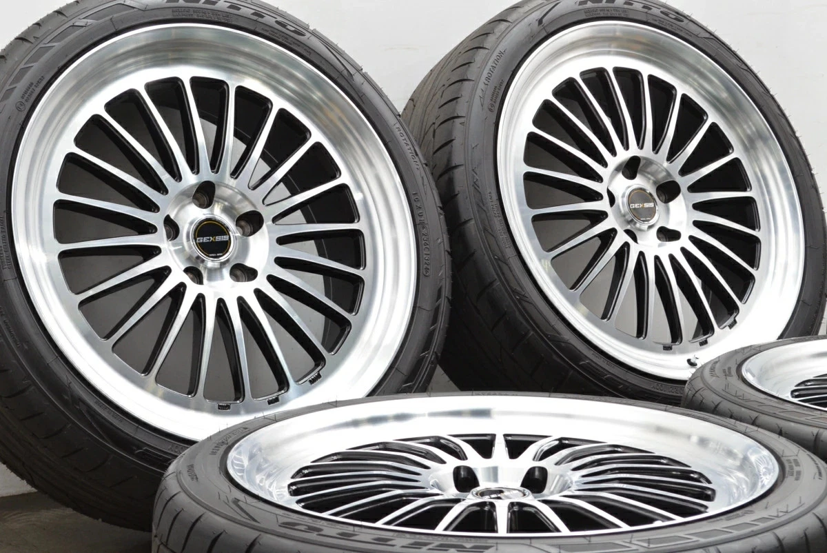 JDM Used MONZA JAPAN 4-Book Set 218.5J x 21 +42 PCD 120 245/40R21 100Y No Tires - Image 3