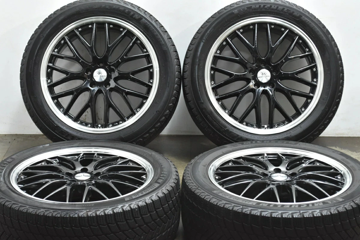 JDM Used BADX Multi Forchetta Wheel Set 4-Book Set 208.0J x 20 +45 PCD No Tires - Image 2