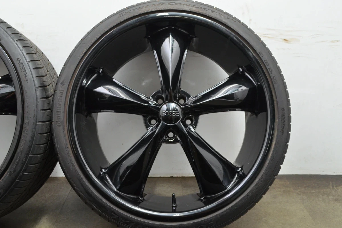 JDM Used FOOSE Legend F104 4-Book Set 208.5J x 20+32 229J x 22+38 PCD No Tires - Image 7