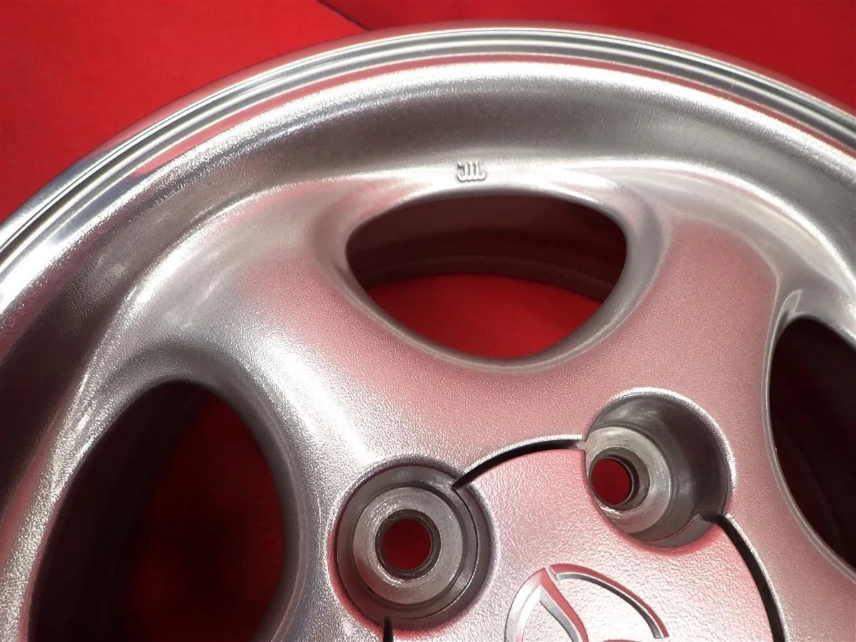 JDM Used genuine MAZDA Roadster NB6C wheels 4Book 6J 14PCD100 4x40 off No Tires - Image 10