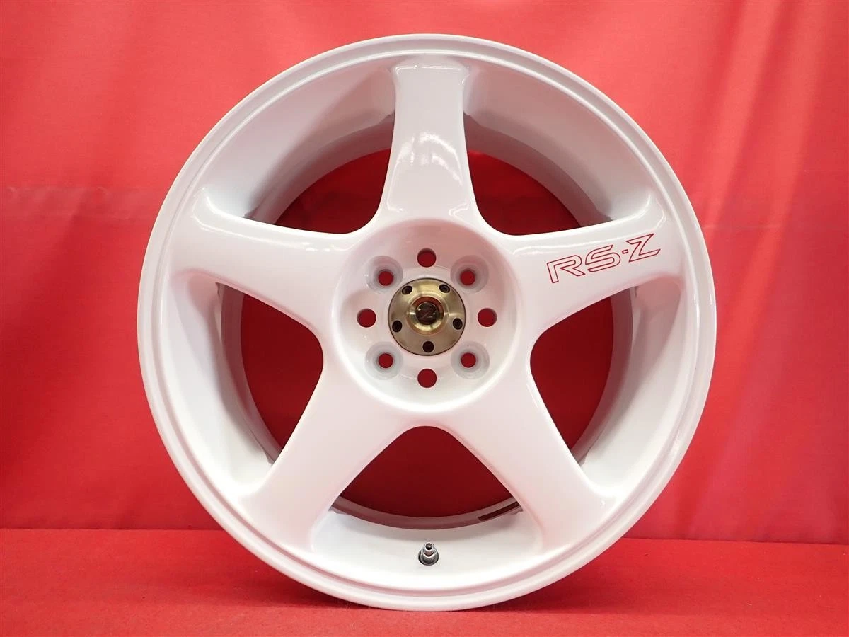 JDM Used out-of-print rare Ewing RS-Z wheels 4-Bolt 7J 16x100mm bolt p No Tires - Image 4