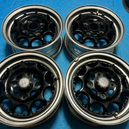 JDM Used Sprint Hart MOTOR SPORTS 13-inch wheels 13x5.5JJ +45 PCD 114. No Tires