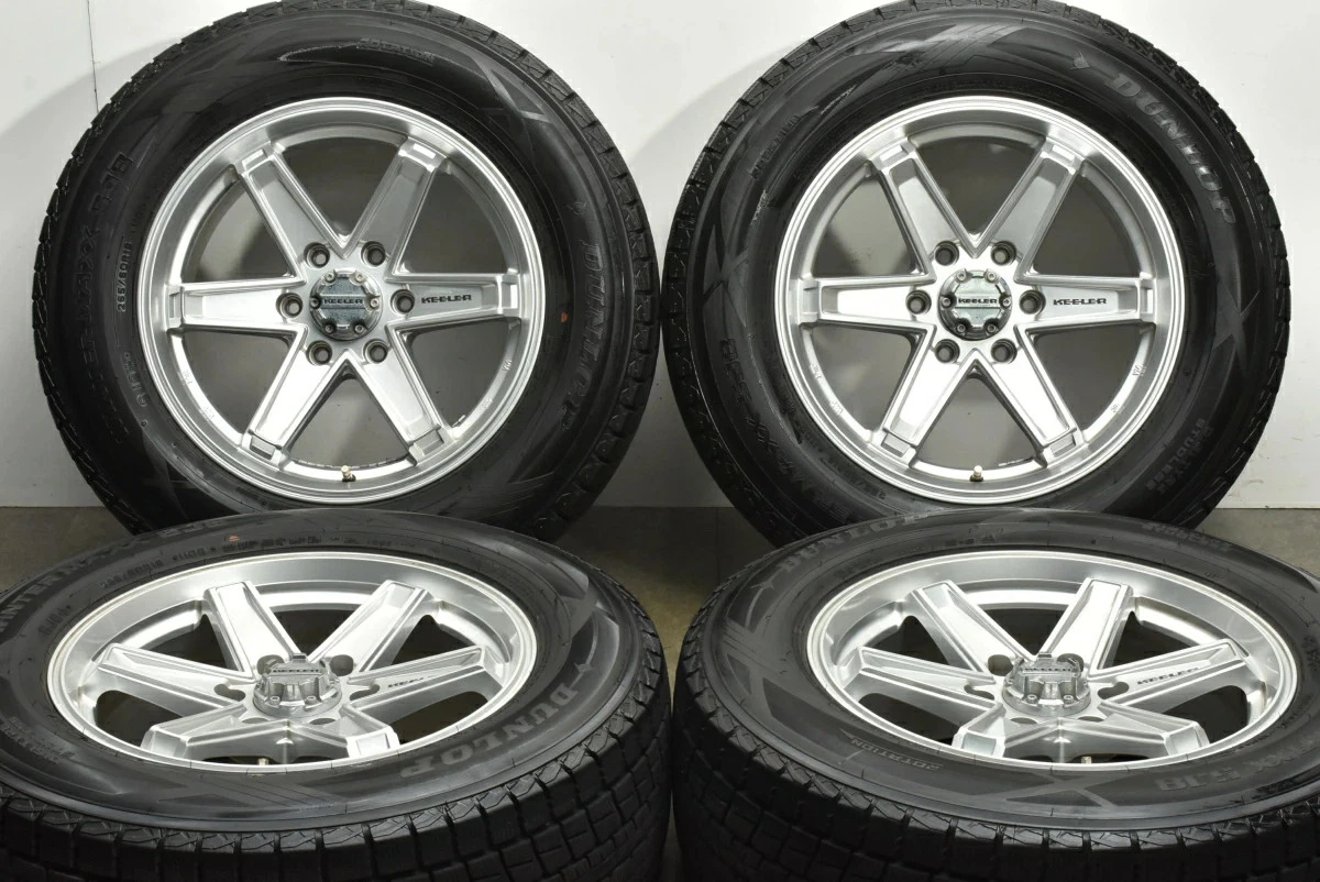 JDM Used WEDS 4-Book Wheel Set 188.0J x 18 +25 PCD 139.7 265/60R18 110 No Tires - Image 2