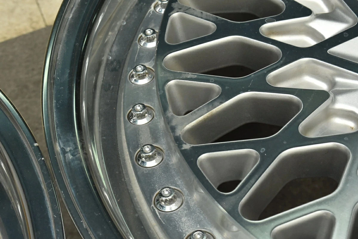 JDM Used WORK 4Book Wheel Set 198.5J x 19 +45 PCD 112 Wheels only No Tires - Image 10