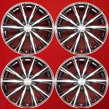 JDM Used WEDS LEONIS WX wheels 4-wheel 8J 18-inch wheels PCD 114.3 5x1 No Tires
