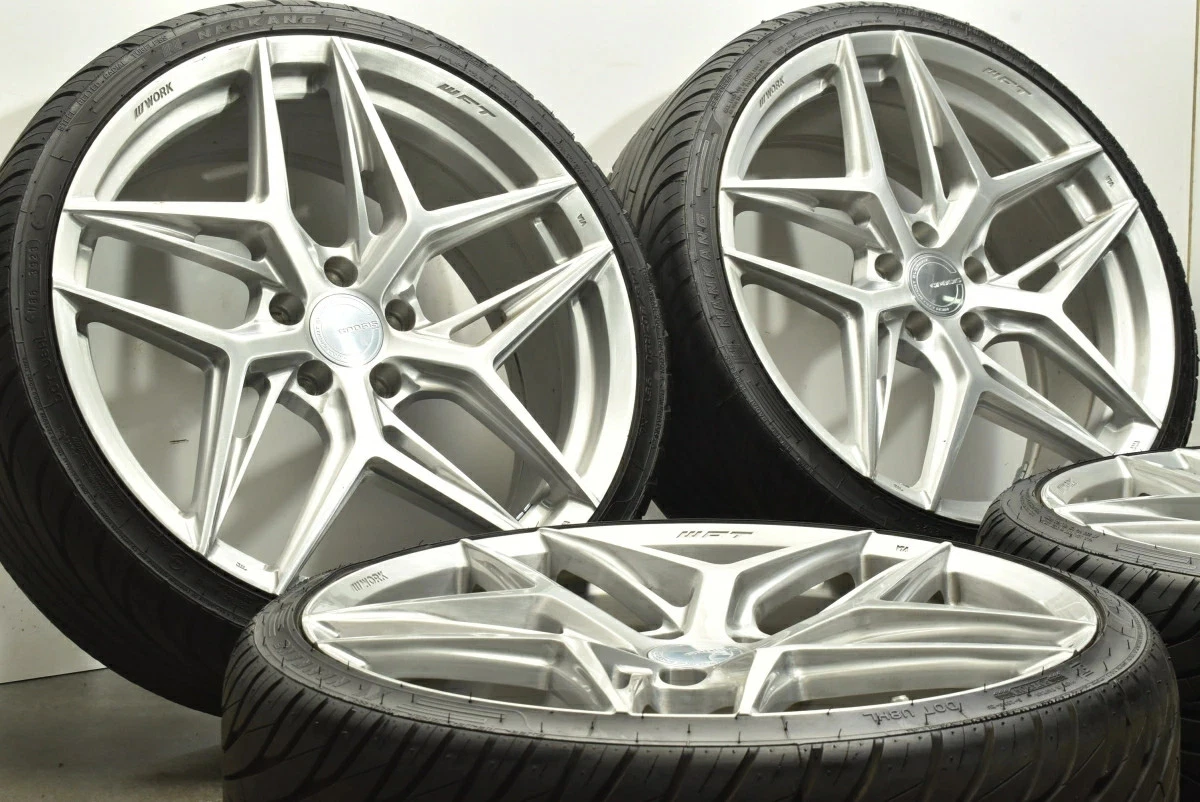 JDM Used WORK 4Book set 208.5J x 20 +38 PCD 114.3 245/30R20 95Y wheels No Tires - Image 3