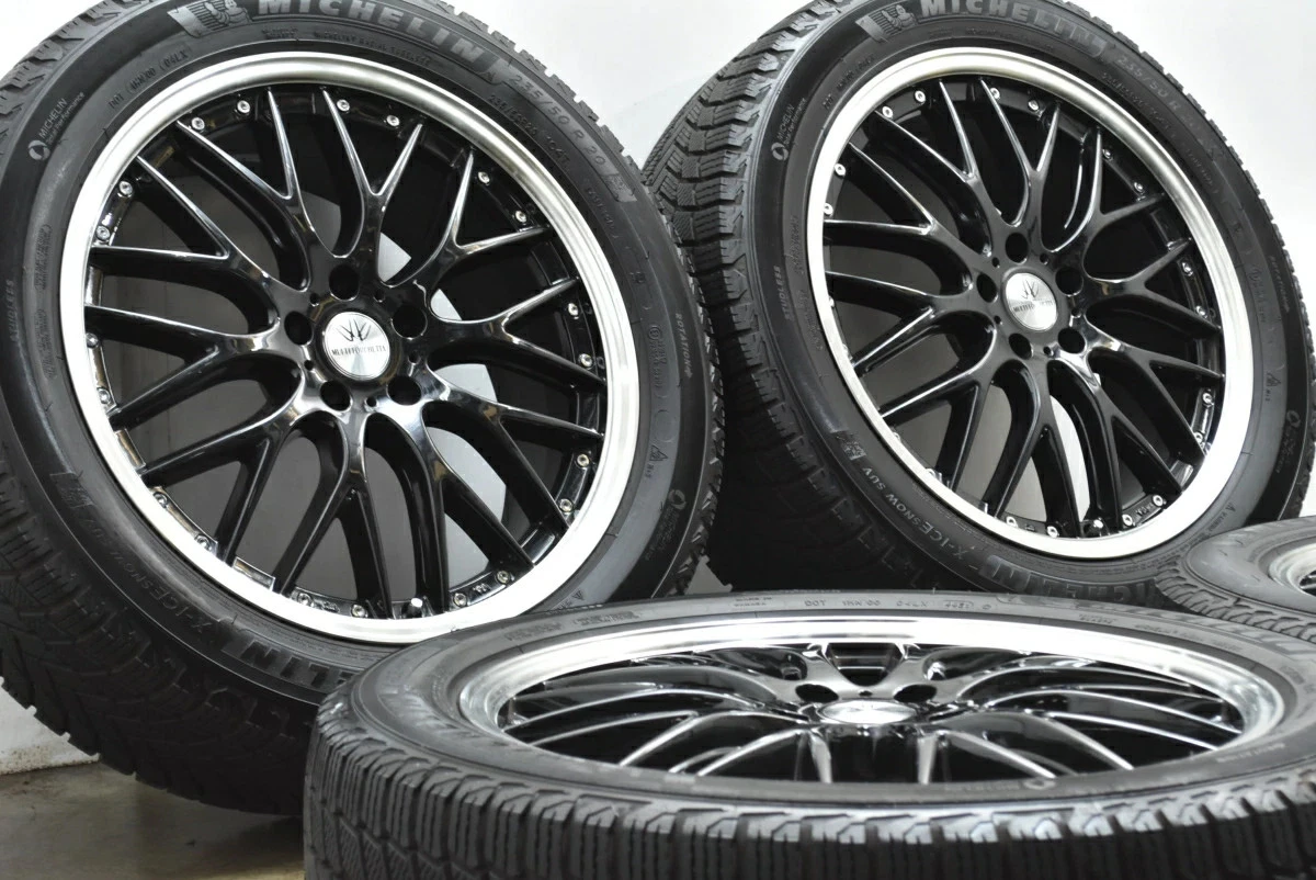 JDM Used BADX Multi Forchetta Wheel Set 4-Book Set 208.0J x 20 +45 PCD No Tires - Image 3