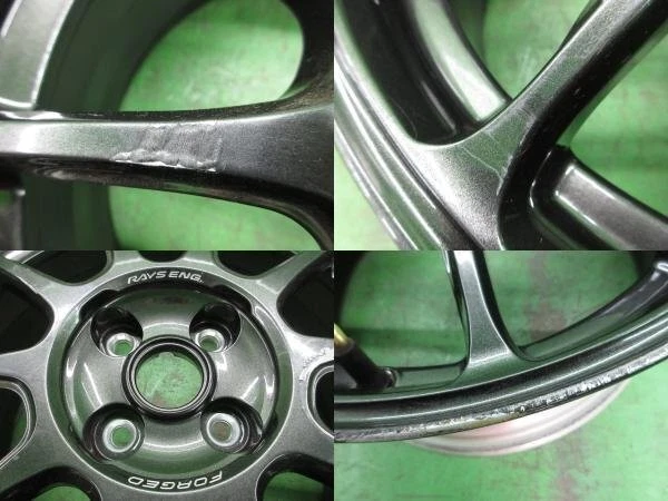 JDM Used RAYS Mazda Roadster genuine forging lightweight 7j/+45 hub ap No Tires - Image 3