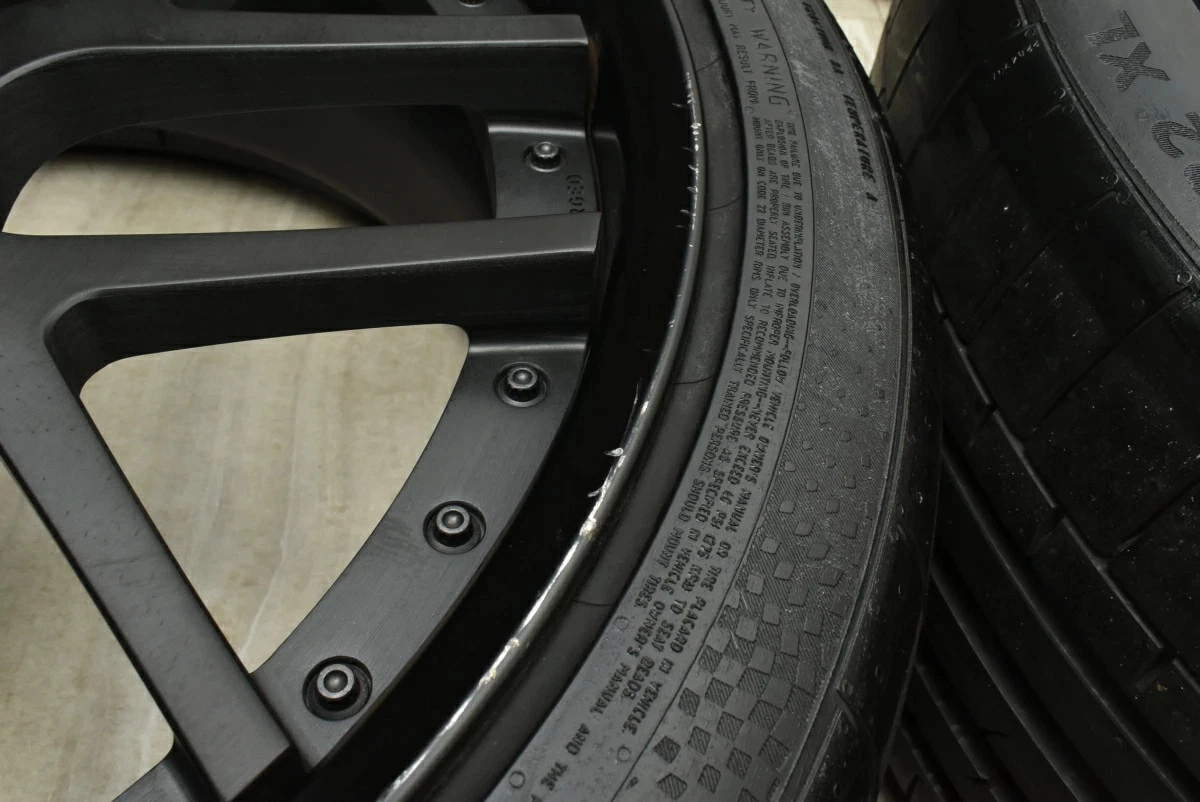 JDM Used HYPER FORGED 4-Book Set 229.5J x 22+31 PCD 114.3 265/35R22 10 No Tires - Image 10