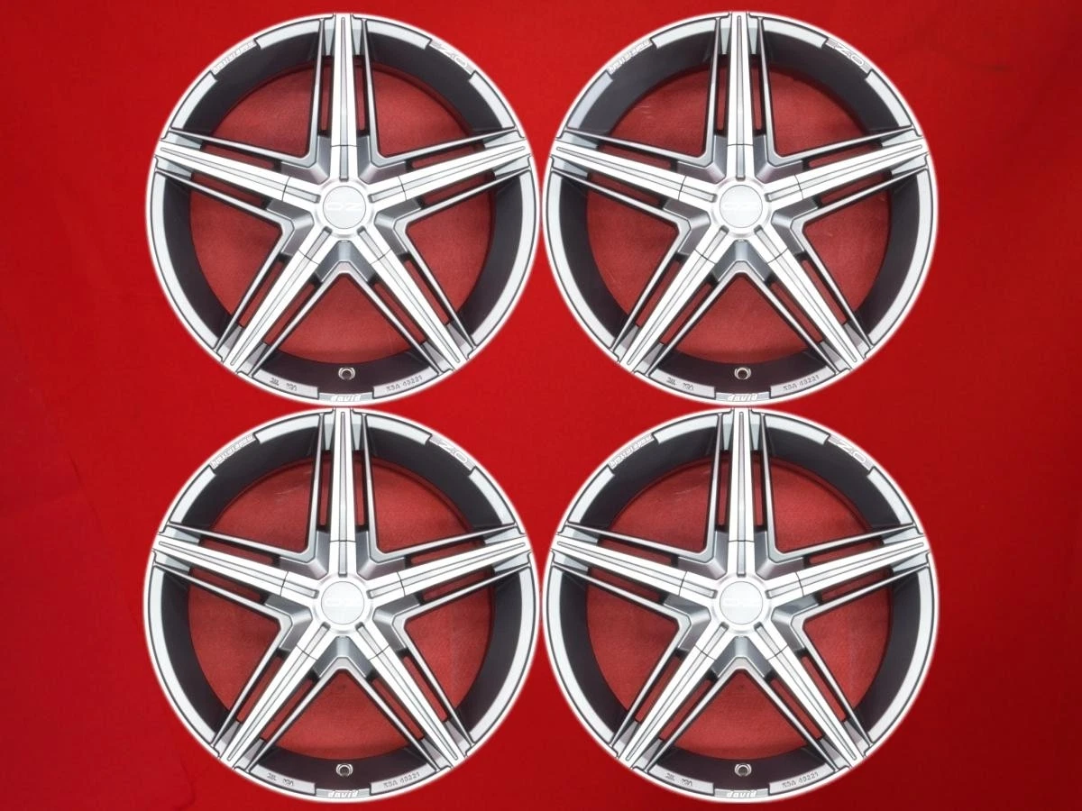 JDM Used OZ DAVID wheels 4Book 7.5J 17PCD114.3 5x45 bolt pattern 75mm No Tires