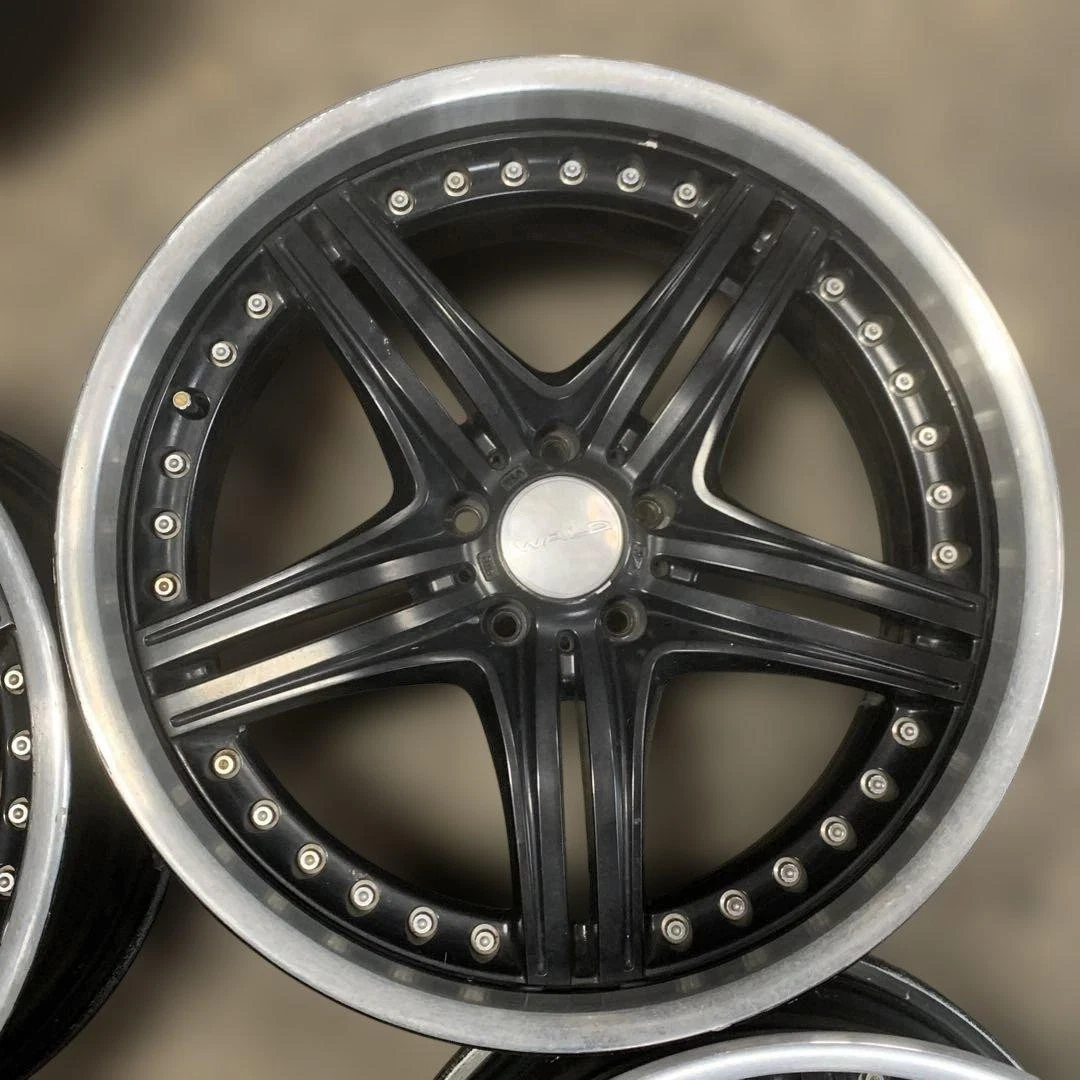 JDM WALD Mahora 20 Wheel Set blue889 No Tires - Image 5