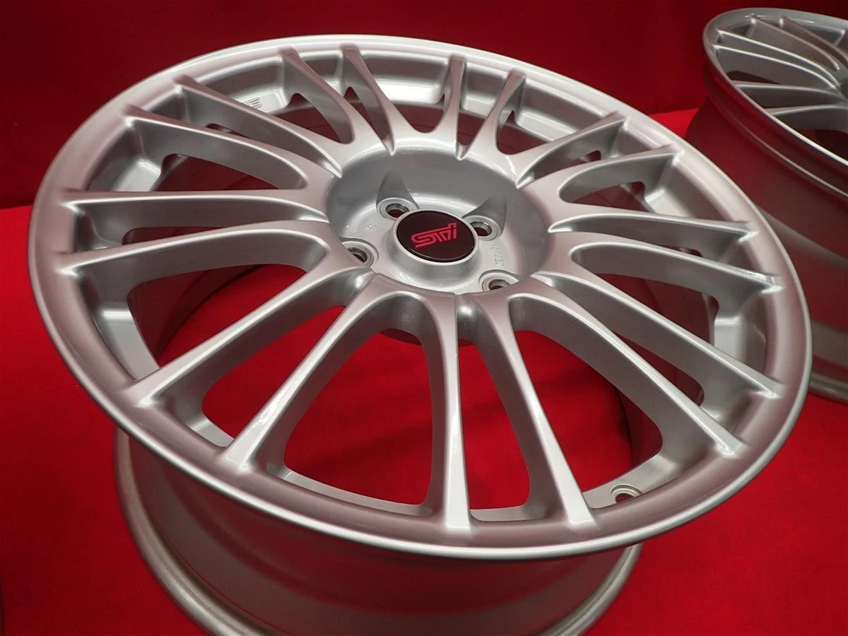 JDM Used SUBARU Impreza GRB WRX STI genuine BBS RV739 forging lightwei No Tires - Image 10