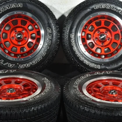 JDM WORK CRAG T-GRABIC 16-inch wheelsPCD114.3 7J +38Yokohama Geolandar No Tires