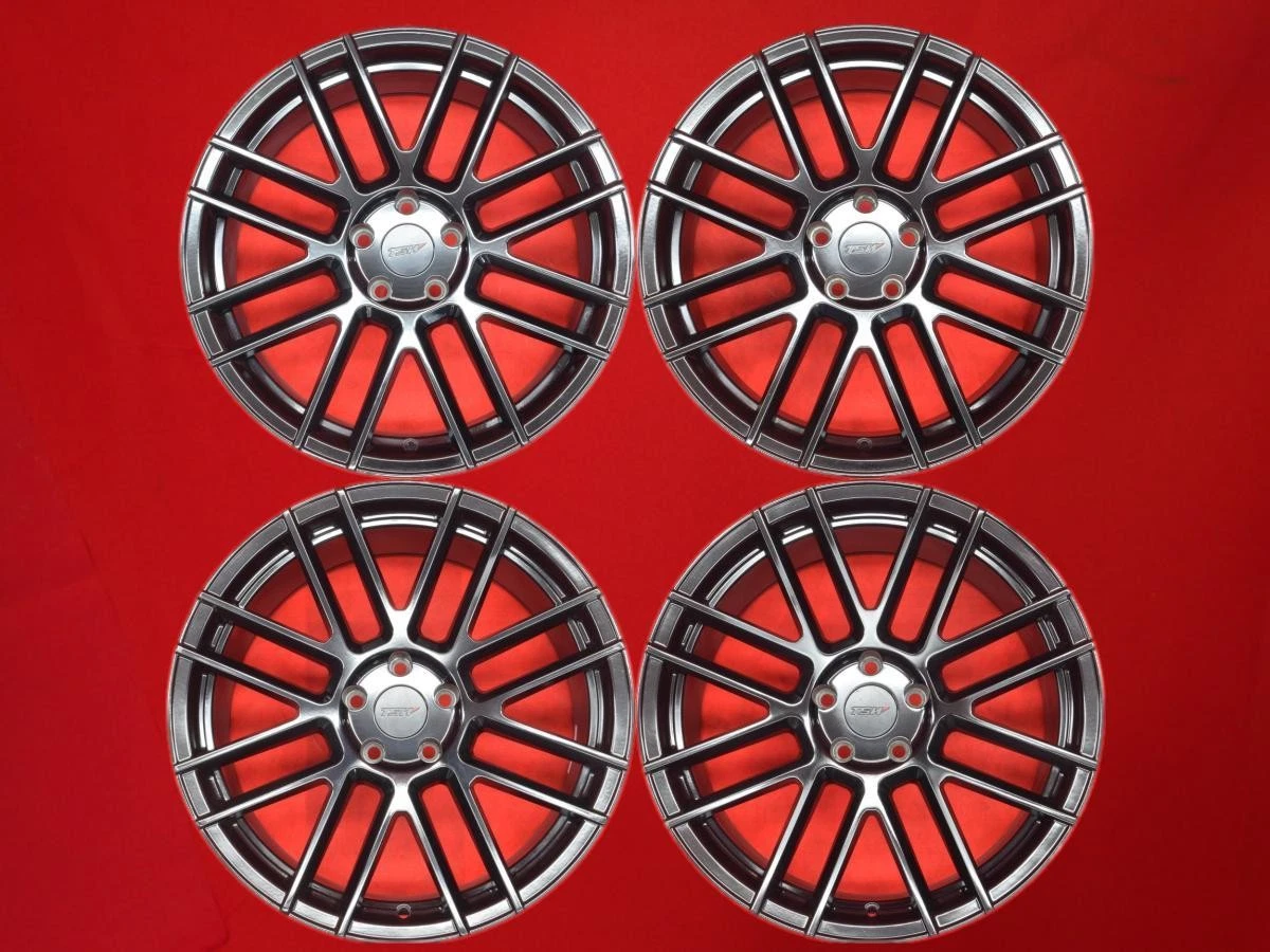 JDM Used TSW Mosport wheels 4Book 8.5/9.5J 19x114.3 PCD 5x20 bolt patt No Tires
