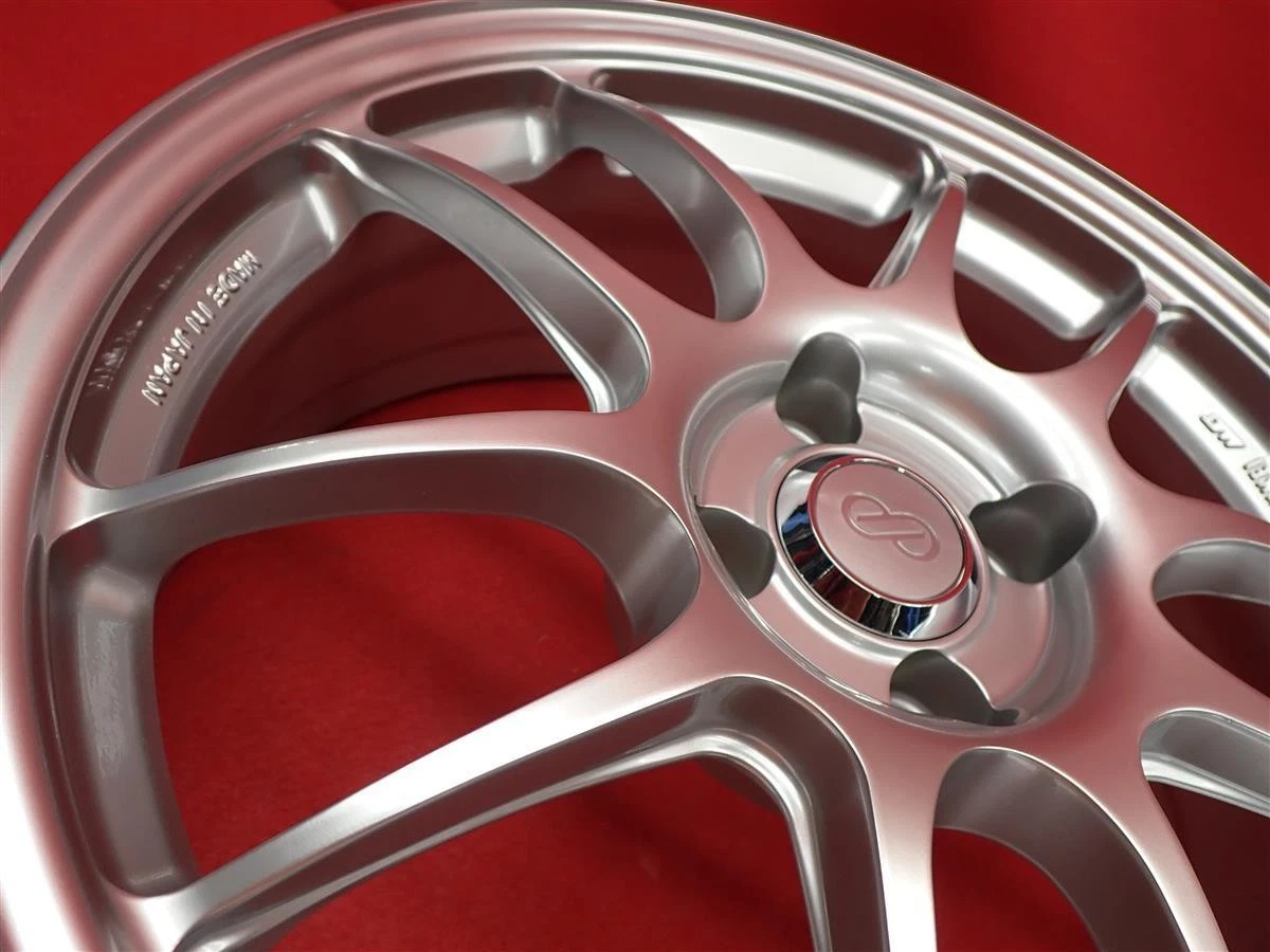 JDM Used ENKEI PF-01 wheels lightweight 7.0kg per wheel 4-wheel 7J 17x No Tires - Image 10