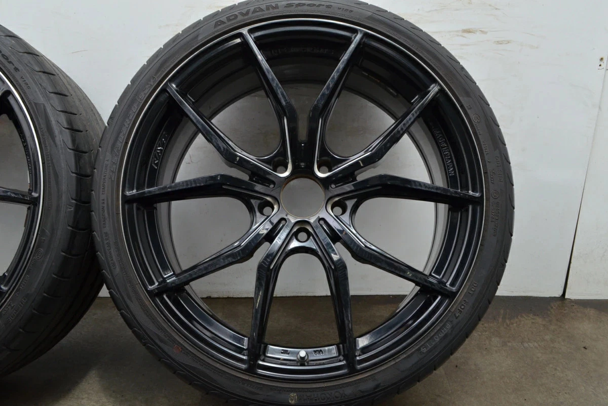 JDM Used RAYS Village ITS 57M.S. G07FXX 4-Book Set 208.5J x 20 +35 PCD No Tires - Image 7