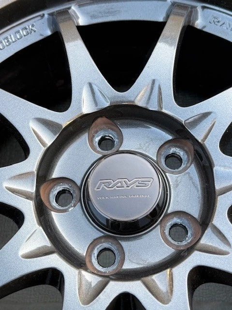 JDM "Very good condition" RAYS 16CE28 VOLKRACING CE28 CR11 PCD100 Mono No Tires - Image 6
