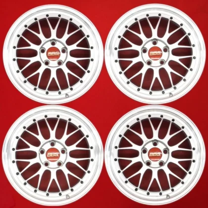 JDM Used BBS LM LMP080 wheels lightweight 9.8kg each 4-wheel 8J 18-spe No Tires