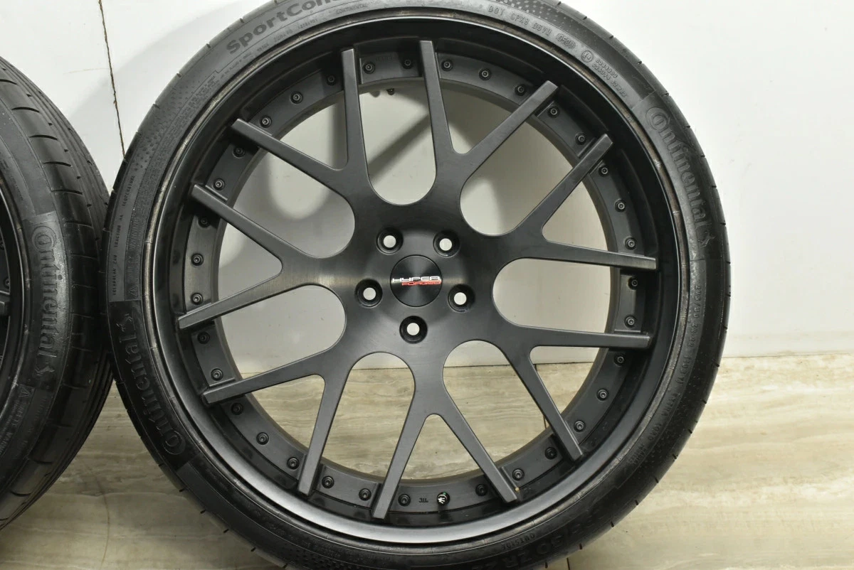JDM Used HYPER FORGED 4-Book Set 229.5J x 22+31 PCD 114.3 265/35R22 10 No Tires - Image 7