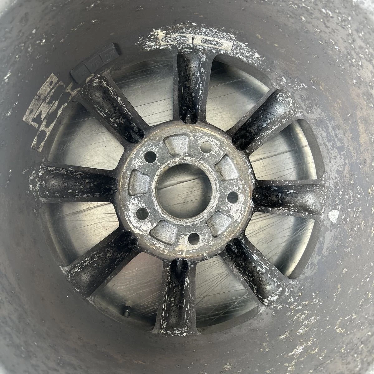 JDM Watanabe 8-spoke 16-inch 1-piece set 16x9J +32 114.3/H5 hub diamet No Tires - Image 4