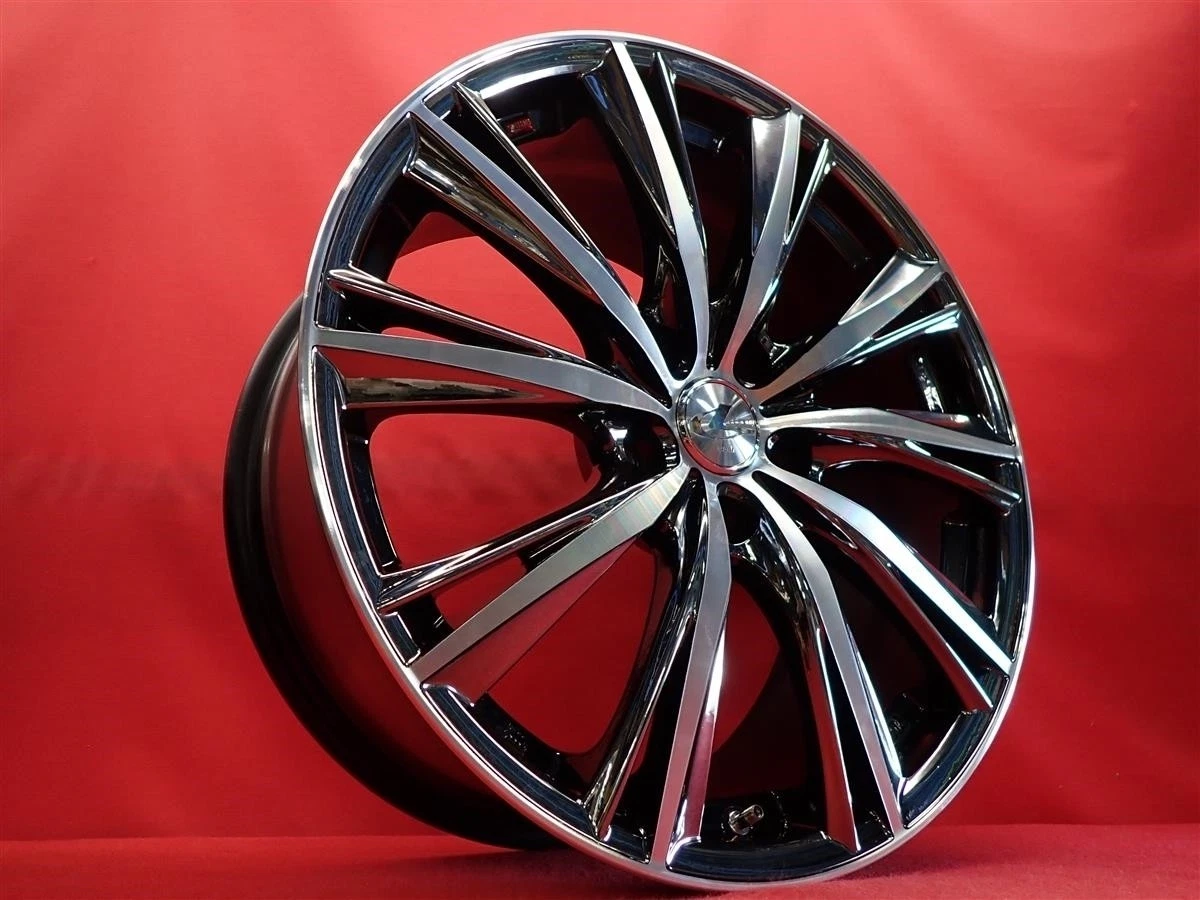 JDM Used WEDS LEONIS WX wheels 4-wheel 8J 18-inch wheels PCD 114.3 5x1 No Tires - Image 2